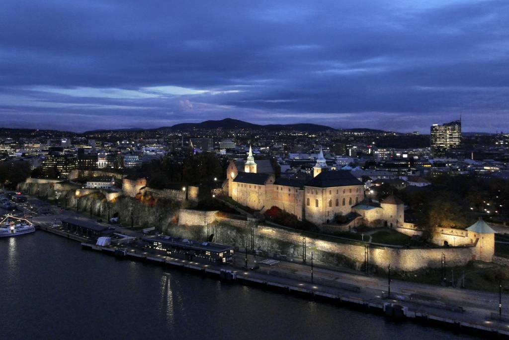 Akerhus festning_fasade mot sjøen