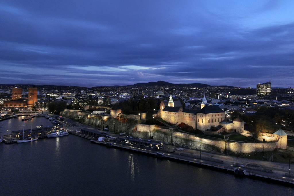Akerhus festning_fasade mot sjøen