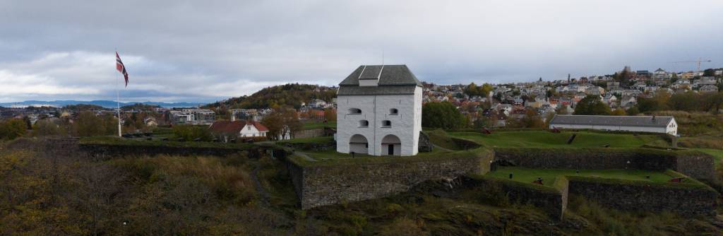 Kristiansten festning oversitksbilde
